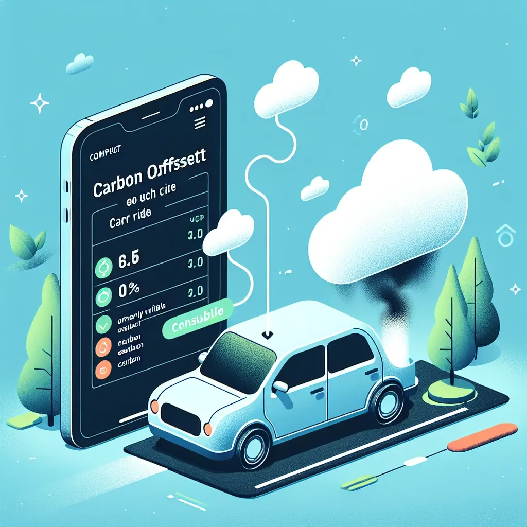 "Lyft launches a new carbon offset calculator feature for riders, promoting eco-friendly travel options and sustainability initiatives."